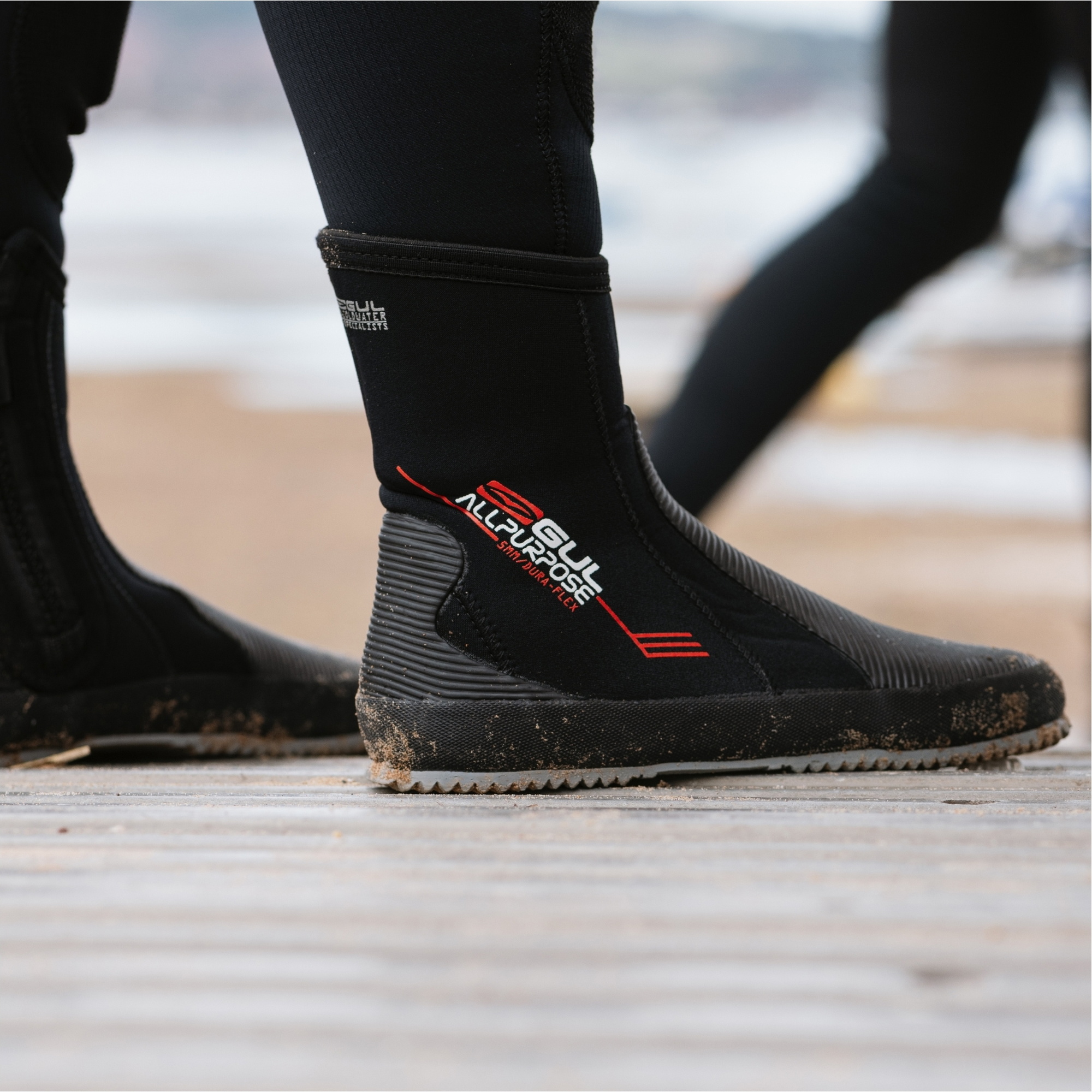 2026 GUL 5mm All Purpose Zipped Neoprene Boots BO1276-B8 - Black